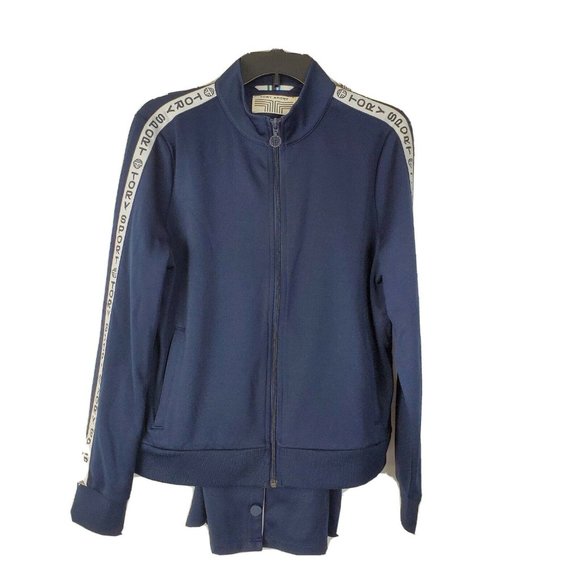 Tory Burch Pants - Tory Burch Sports Track Suit Blue Breakaway Pants